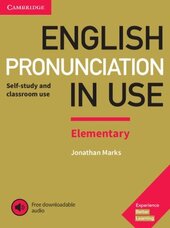 English Pronunciation in Use Elementary with Answers and Downloadable Audio - фото обкладинки книги