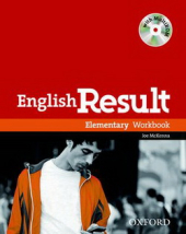 English Result Elementary: Workbook with Answer Booklet with MultiROM - фото обкладинки книги