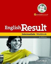 English Result Intermediate: Workbook with Answer Booklet with MultiROM - фото обкладинки книги