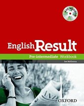 English Result Pre-Intermediate: Workbook with Answer Booklet with MultiROM - фото обкладинки книги