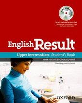 English Result Upper-Interm: Student's Book (підручник+диск) - фото обкладинки книги