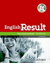 English Result Upper-Intermediat: Workbook with Answer Booklet with MultiROM - фото обкладинки книги