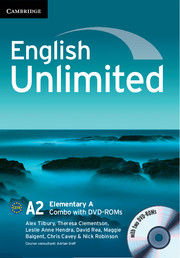 English Unlimited Elementary A - фото книги