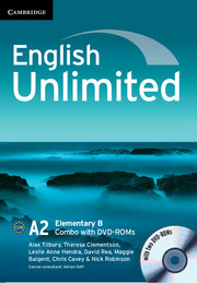 English Unlimited Elementary B - фото книги