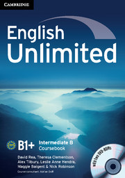 English Unlimited Intermediate B - фото книги