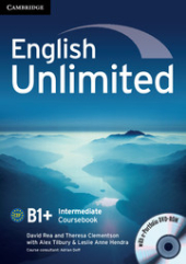 English Unlimited Intermediate Coursebook with e-Portfolio - фото обкладинки книги