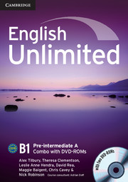 English Unlimited Pre-intermediate A - фото книги