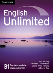 English Unlimited Pre-intermediate Class Audio CDs - фото книги
