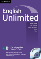 English Unlimited Pre-intermediate Teacher's Pack - фото обкладинки книги