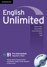 English Unlimited Pre-intermediate Teacher's Pack - фото книги