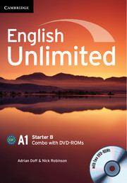 English Unlimited Starter B - фото книги