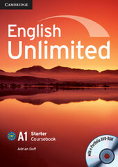 English Unlimited Starter Coursebook with e-Portfolio - фото обкладинки книги