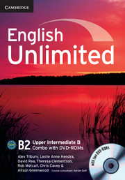 English Unlimited Upper Intermediate B - фото книги