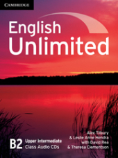 English Unlimited Upper Intermediate Class Audio CDs - фото обкладинки книги