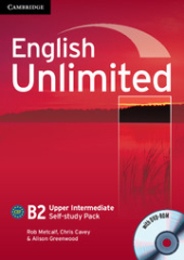 English Unlimited Upper Intermediate Self-study Pack - фото обкладинки книги