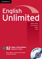 English Unlimited Upper Intermediate Teacher's Pack - фото обкладинки книги