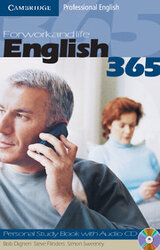 English365 1 Personal Study Book with Audio CD For Work and Life - фото обкладинки книги