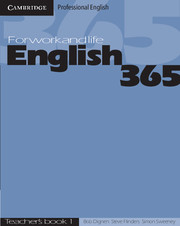 English365 1 Teacher's Guide For Work and Life - фото книги