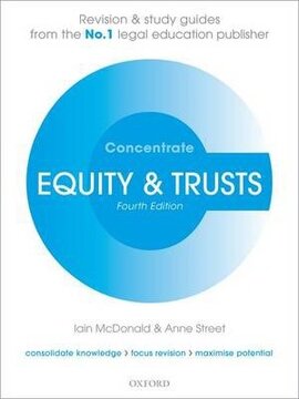 Equity & Trusts Concentrate: Law Revision and Study Guide - фото книги