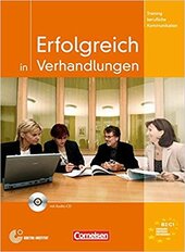 Erfolgreich in Verhandlungen. Kursbuch mit CD - фото обкладинки книги