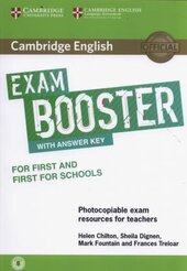 Exam Booster for First and First for Schools with Answer Key with Audio for Tearchers - фото обкладинки книги