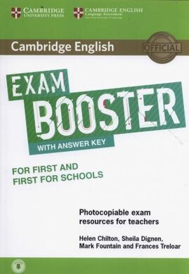 Exam Booster for First and First for Schools with Answer Key with Audio for Tearchers - фото книги