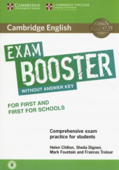Exam Booster for First and First for Schools without Answer Key with Audio - фото обкладинки книги