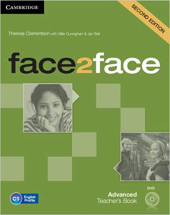 Face2face 2nd Edition Advanced Teacher's Book with DVD - фото обкладинки книги