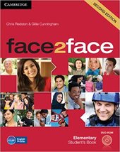 Face2face 2nd Edition Elementary Student's Book with DVD-ROM - фото обкладинки книги