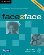 Face2face 2nd Edition Intermediate Teacher's Book with DVD - фото обкладинки книги