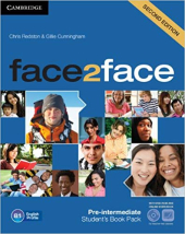 Face2face 2nd Edition Pre-intermediate Student's Book with DVD-ROM and Online Workbook Pack - фото обкладинки книги