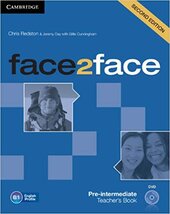 Face2face 2nd Edition Pre-intermediate Teacher's Book with DVD - фото обкладинки книги
