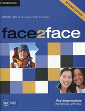 Face2face 2nd Edition Pre-intermediate Workbook with Key - фото обкладинки книги