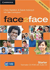 Face2face 2nd Edition Starter Testmaker CD-ROM and Audio CD - фото обкладинки книги