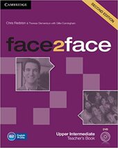 Face2face 2nd Edition Upper Intermediate Teacher's Book with DVD - фото обкладинки книги