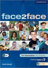 Face2face Pre-intermediate Test Generator CD-ROM - фото обкладинки книги