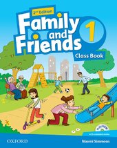 Family and Friends 2nd Edition 1: Class Book with MultiROM (підручник) - фото обкладинки книги