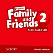 Family and Friends 2nd Edition 2: Class Audio CDs (3) (2) (аудіодиск) - фото обкладинки книги