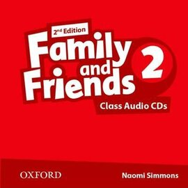 Family and Friends 2nd Edition 2: Class Audio CDs (3) (2) (аудіодиск) - фото книги
