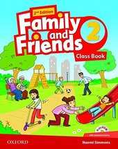 Family and Friends 2nd Edition 2: Class Book with MultiROM (підручник) - фото обкладинки книги