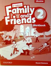 Family and Friends 2nd Edition 2: Workbook (Ukrainian Edition) (робочий зошит) - фото обкладинки книги