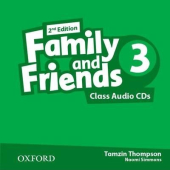 Family and Friends 2nd Edition 3: Class Audio CDs (3) (аудіодиск) - фото обкладинки книги