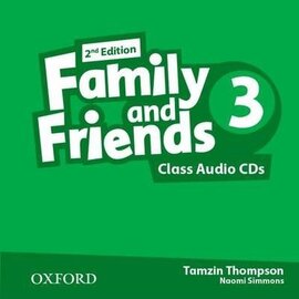 Family and Friends 2nd Edition 3: Class Audio CDs (3) (аудіодиск) - фото книги