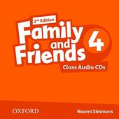 Family and Friends 2nd Edition 4: Class Audio CDs (3) (аудіодиск) - фото обкладинки книги