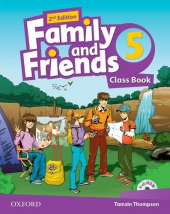 Family and Friends 2nd Edition 5: Class Book with MultiROM (підручник) - фото обкладинки книги