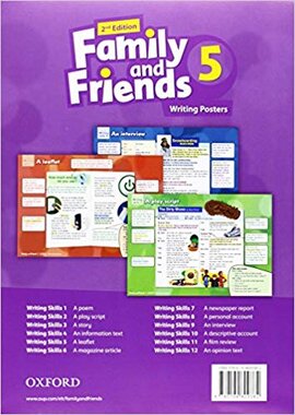 Family and Friends 2nd Edition 5. Posters (плакати) - фото книги