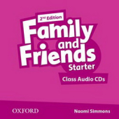 Family and Friends 2nd Edition Starter: Class Audio CDs (аудіодиск) - фото обкладинки книги