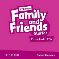 Family and Friends 2nd Edition Starter: Class Audio CDs (аудіодиск) - фото книги