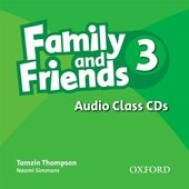 Family and Friends 3. Class Audio CDs - фото обкладинки книги