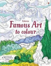 Famous Art to Colour - фото обкладинки книги